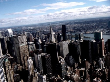 Panorama di New York dall'Empire State Building